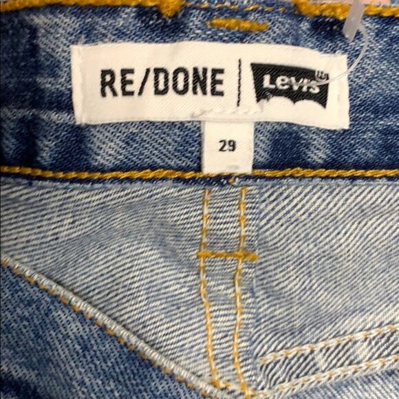 Re/Done Levi’s high rise ankle crop jeans - Picture 9 of 11